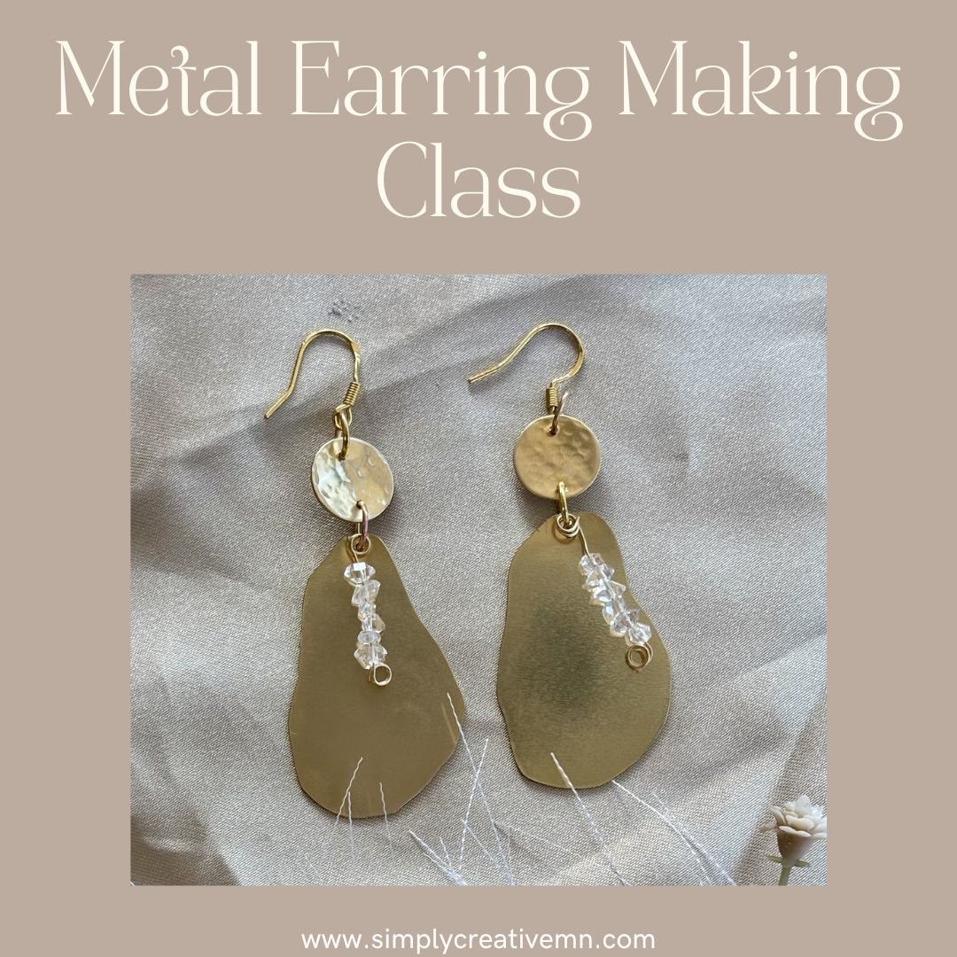 Metal Earring Making Class