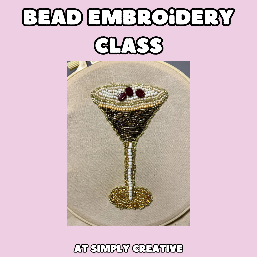 Bead Embroidery Class | January & February 2026 Classes
