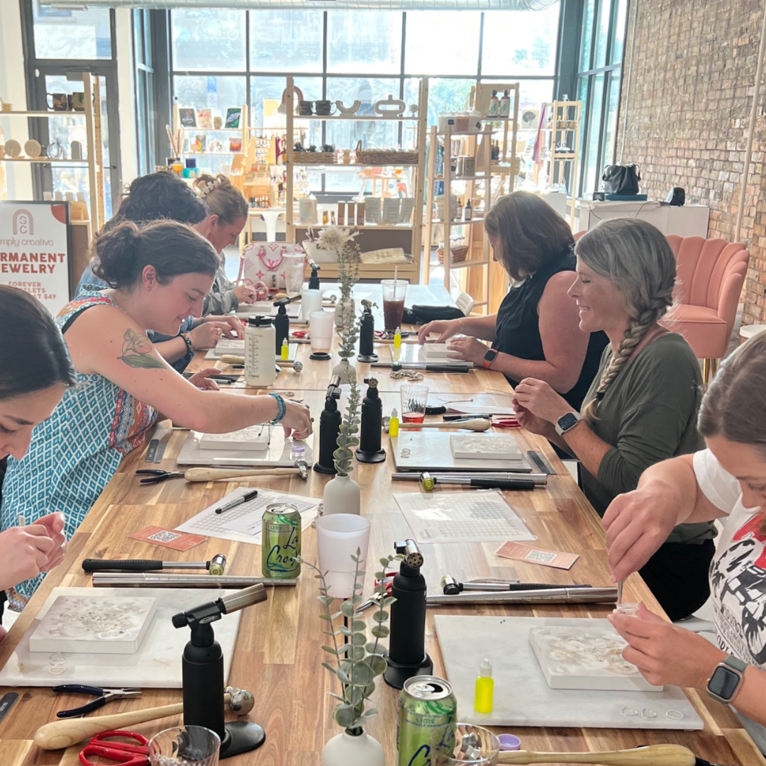 Stacker Ring Jewelry Class | Sun. Nov. 2nd 10am-12pm
