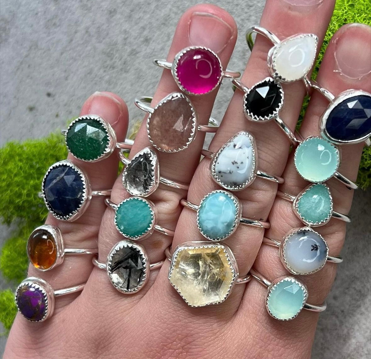 Gemstone Ring Making Class