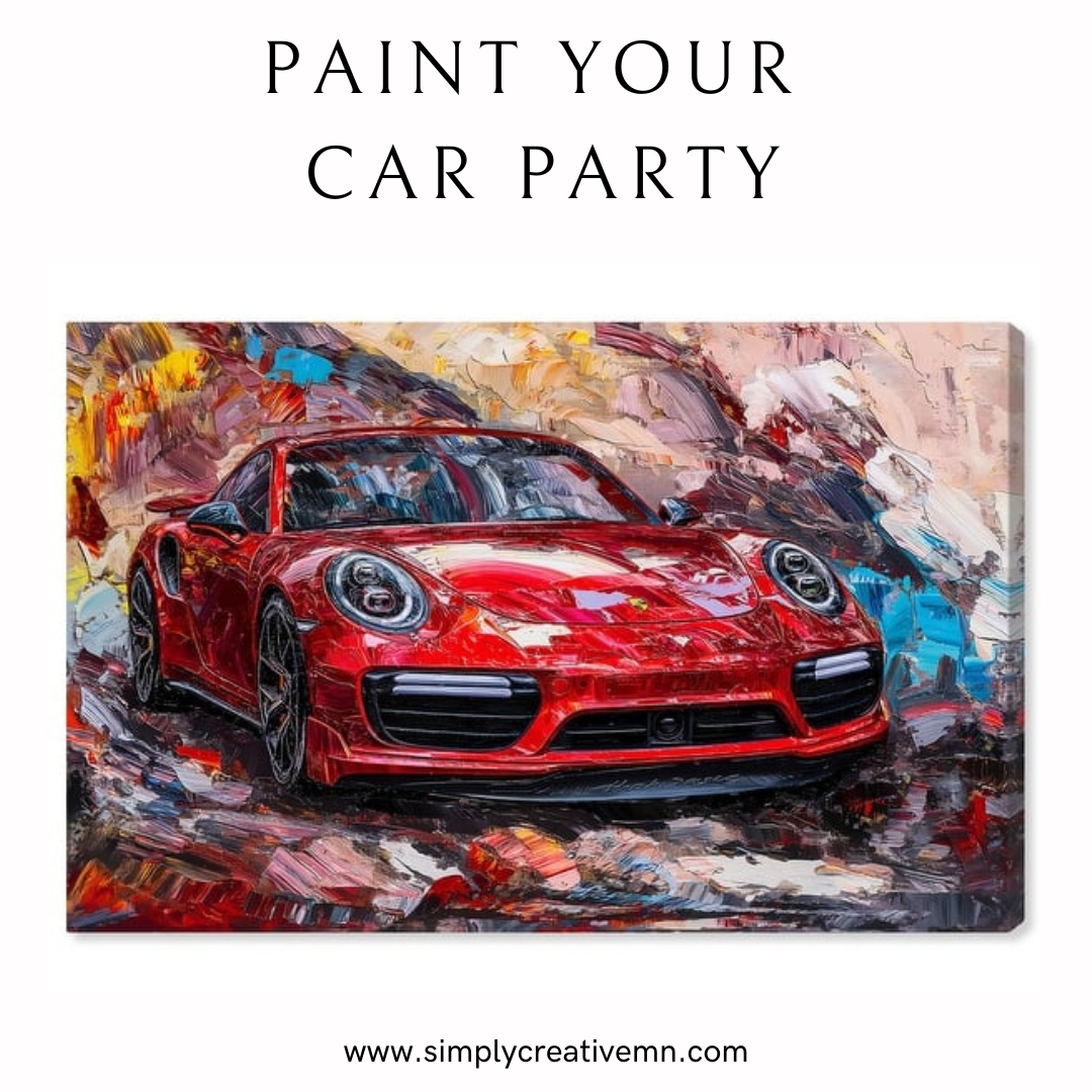 Paint Your Car Private Party | Thurs. Aug. 21st 6pm-9pm