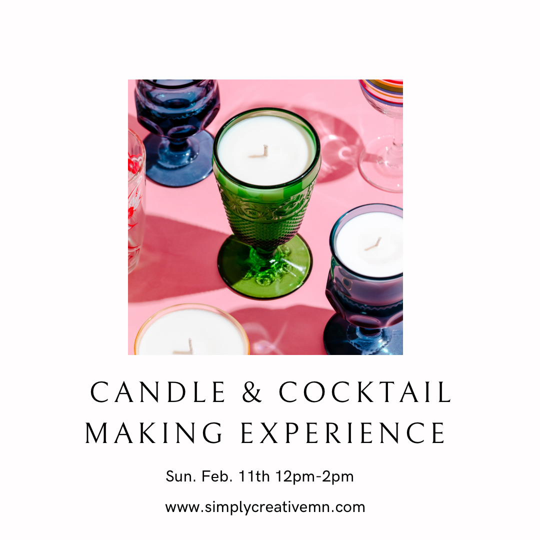 Candle & Cocktail Making Experience | Sun. Feb. 11th 12pm-2pm