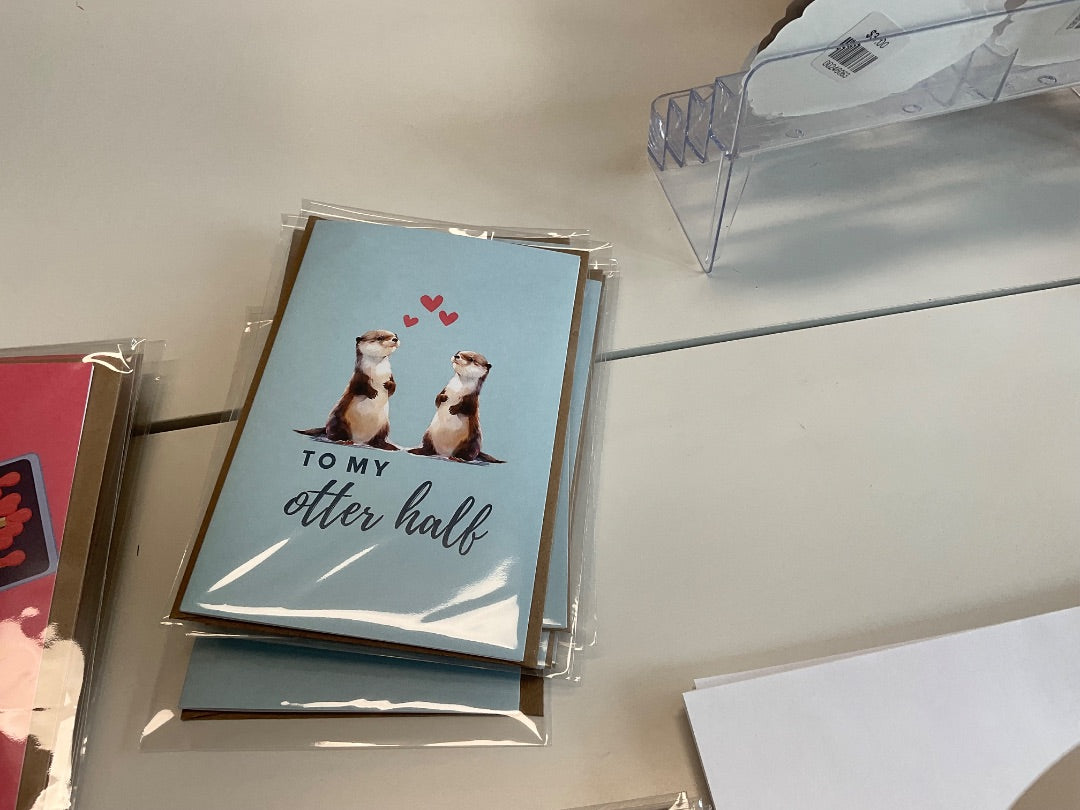 To My Otter Half Lupine Design Cards