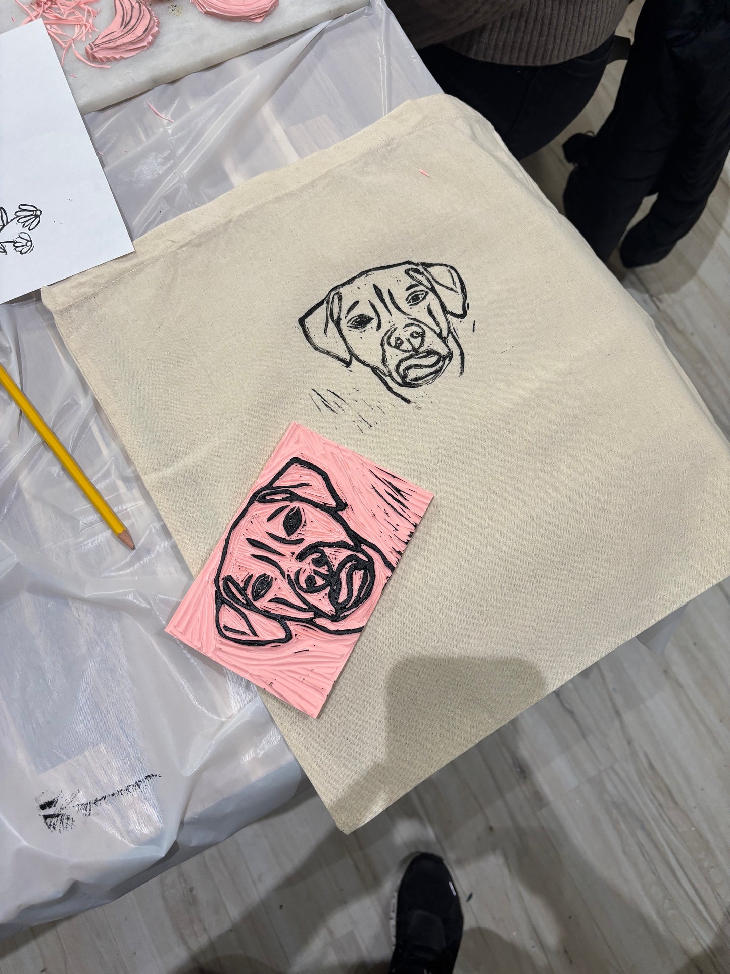 Block Printing Class | Fri. Nov. 7th 6pm-8:30pm