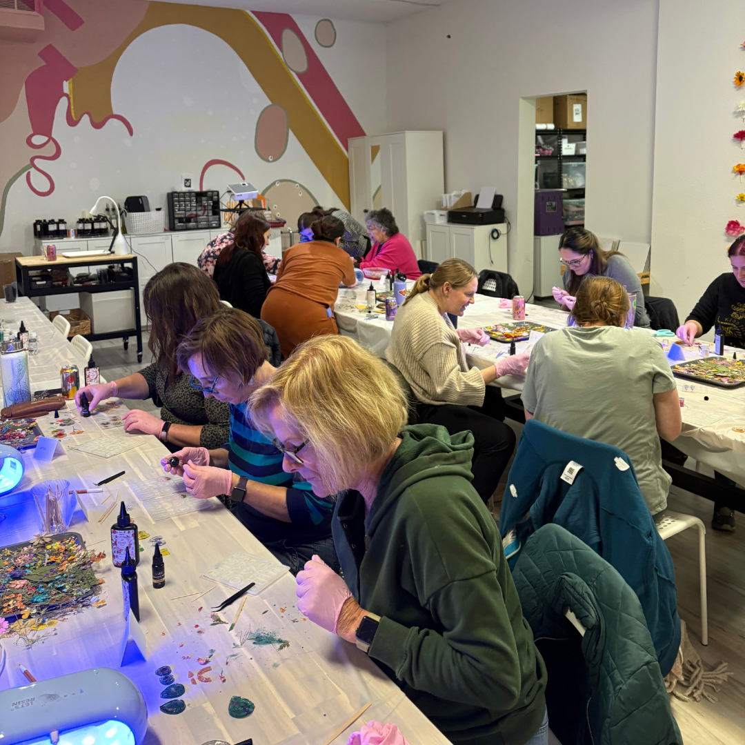 Resin Jewelry Class | Winter 2026 Classes
