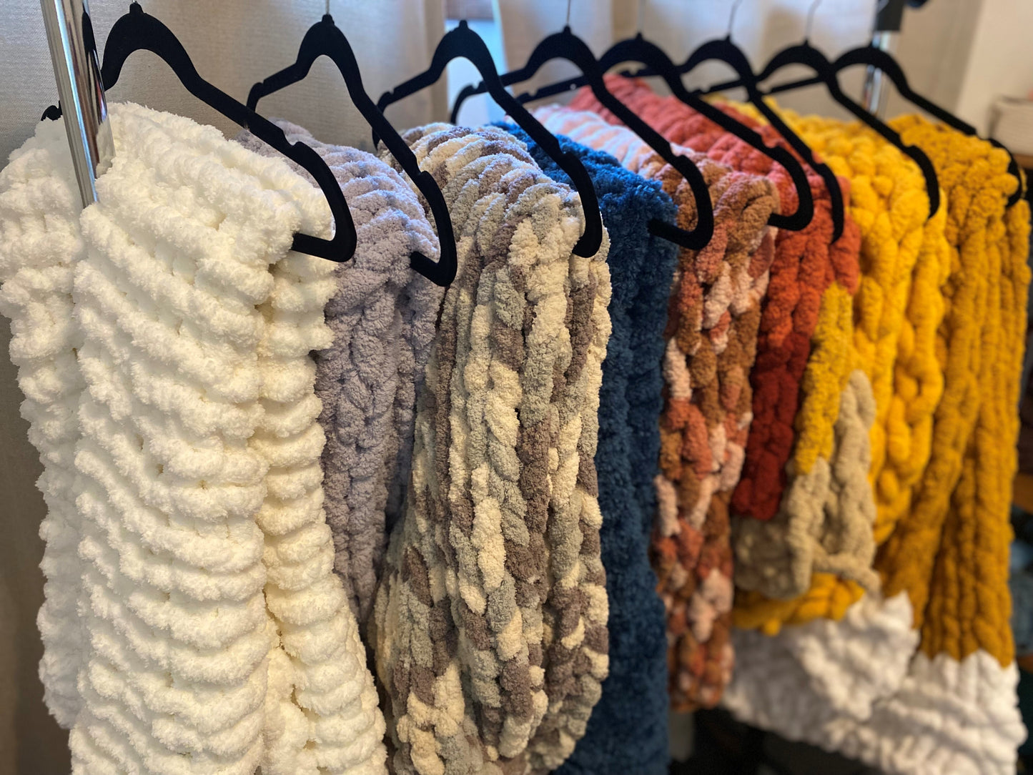 Cozy Season Chunky Blanket Class | Sat. December 9th 11:00am-1:00pm