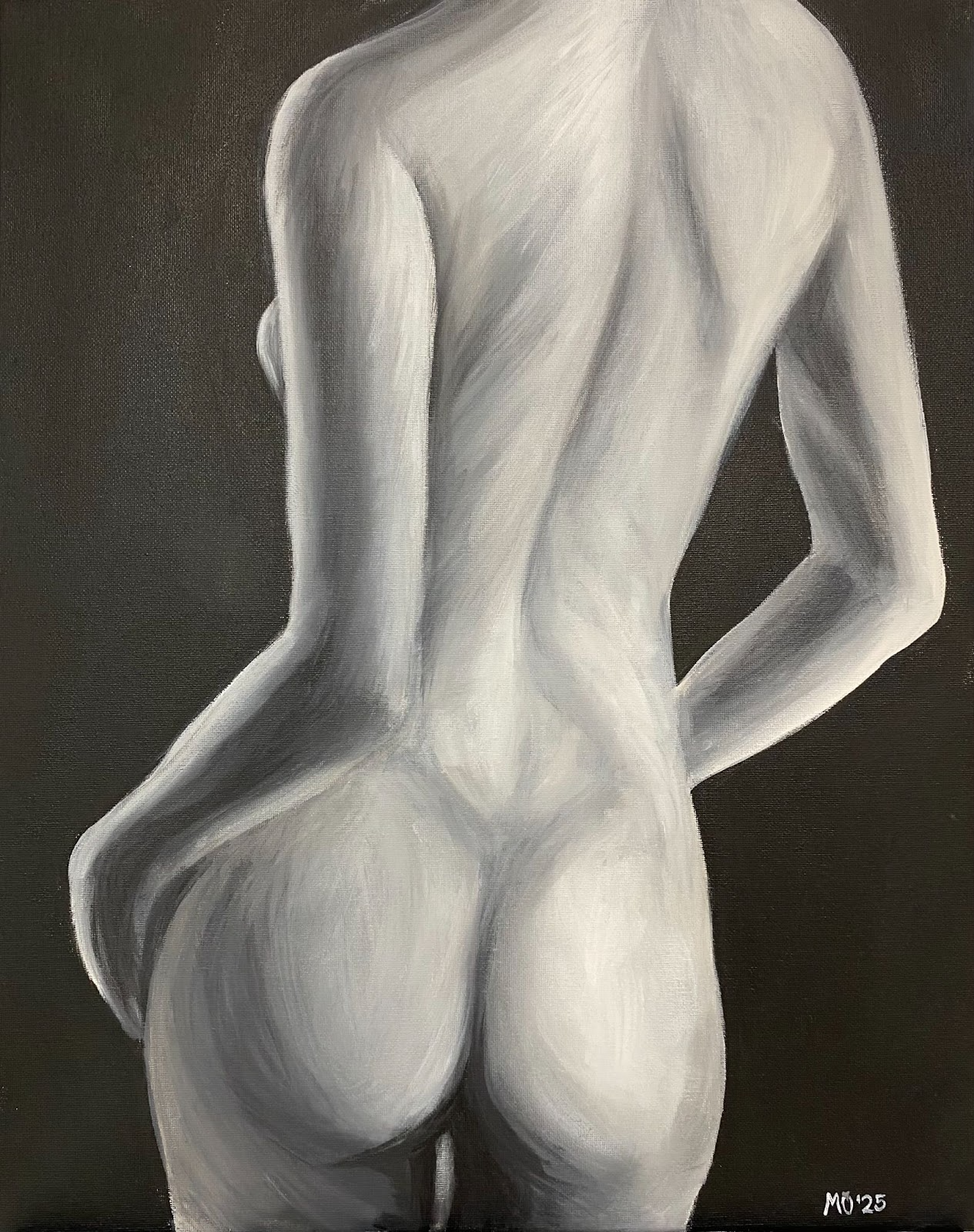 Nude in Monochrome Painting Class | Tues. Nov. 18th 6pm-9pm