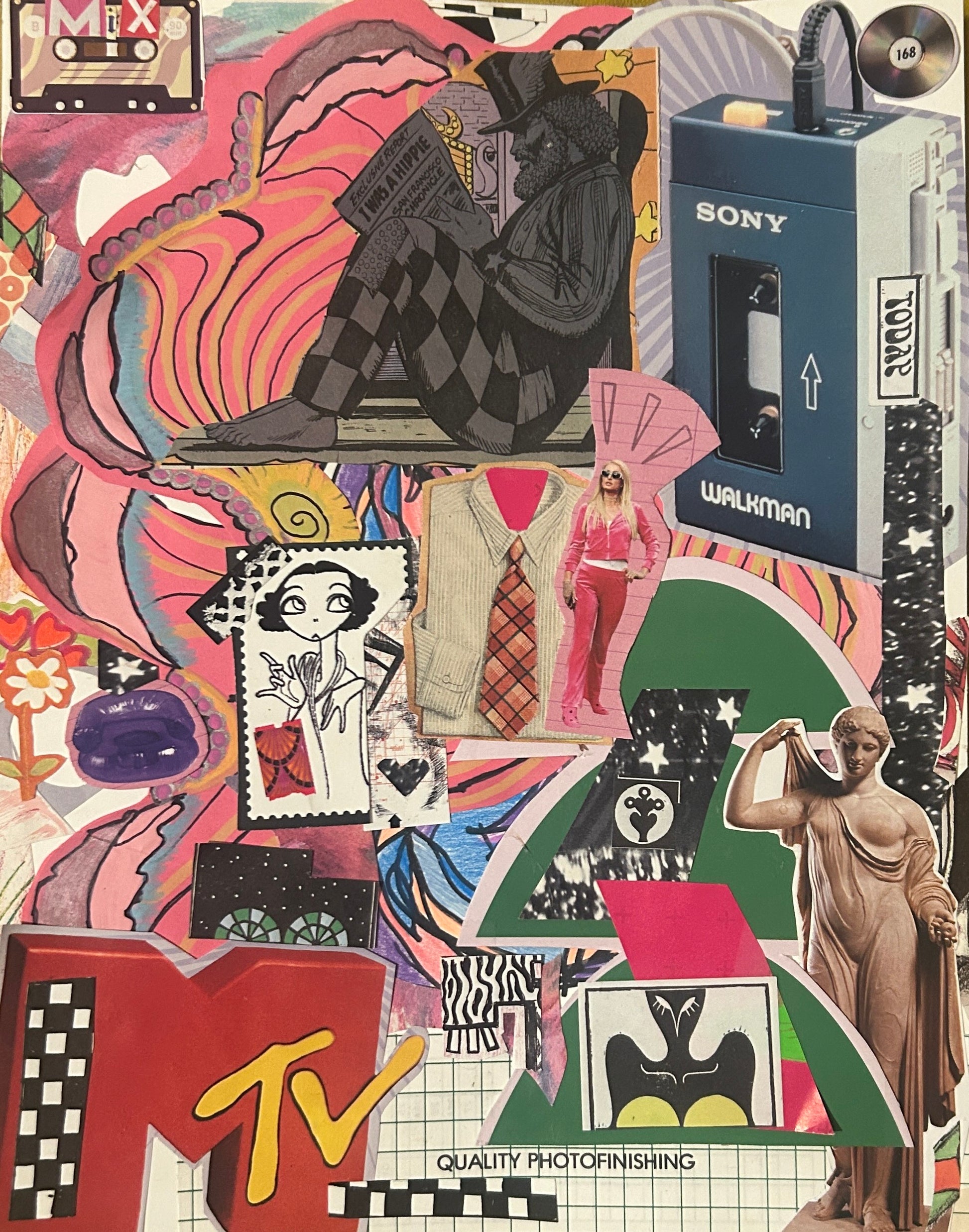 Collage Making Art Class | Sun. Sept 6th 11am-1pm