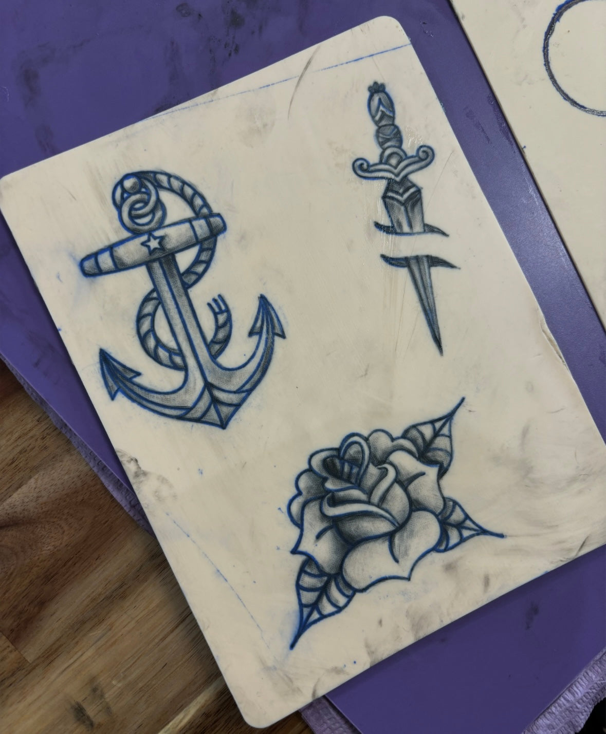 Tattooing Synthetic Skin Class