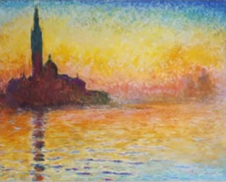 Monet Sunset Palette Knife Painting Class | Tues. Aug. 5th 6pm-9pm