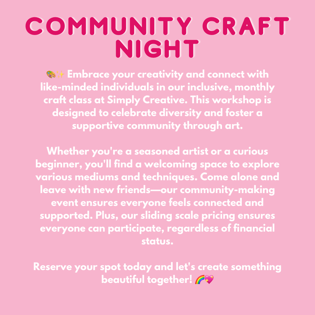 Community Needle Felting Craft Night | Mon. Jan. 13th 6pm-8:30pm