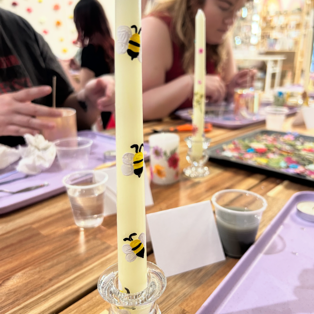 Candle Making and Painting Class | Sat. Nov. 22nd 11am-1pm