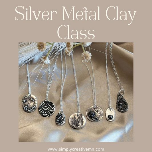 Silver Metal Clay Jewelry Class