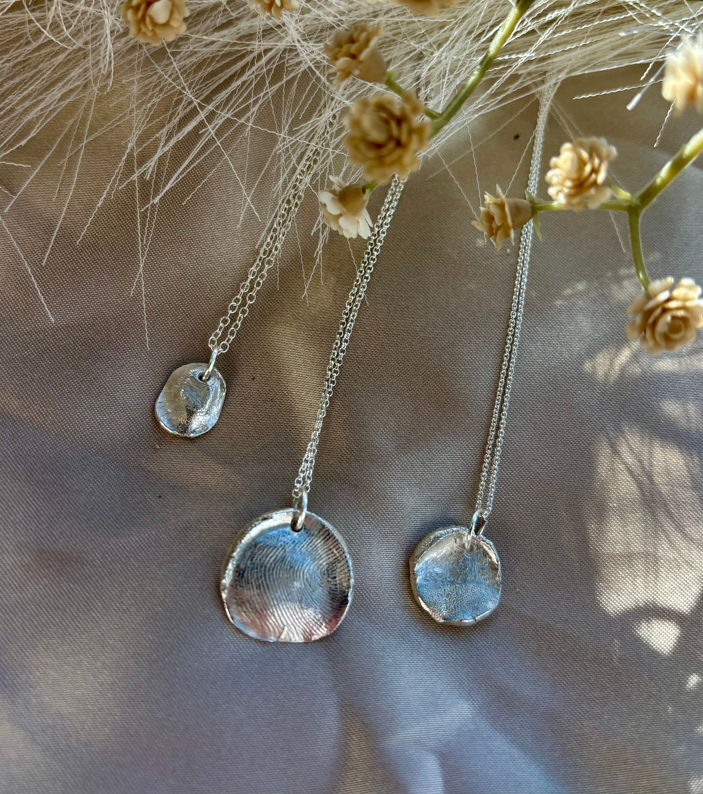 Fingerprint Keepsake Metal Clay Jewelry Class | January & February 2026 Classes