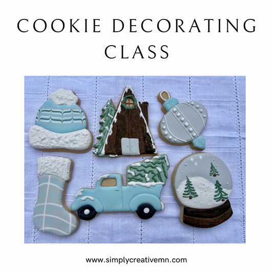 Holiday Winter Cookie Decorating Class | Sun. December 8th 11am-1:30pm