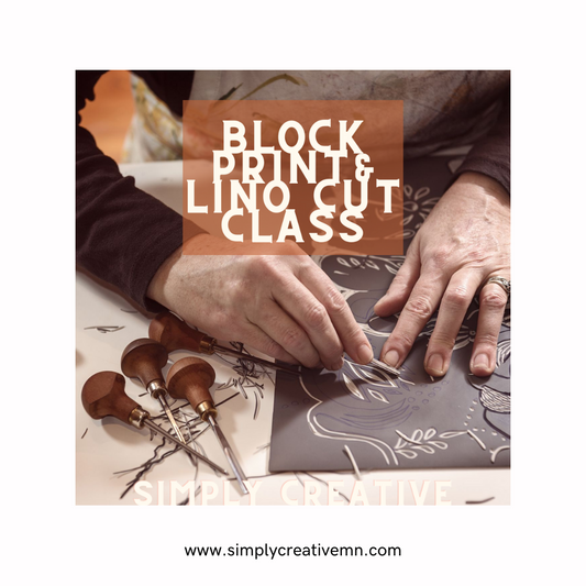 Block/Screen Printing Classes Simply Creative