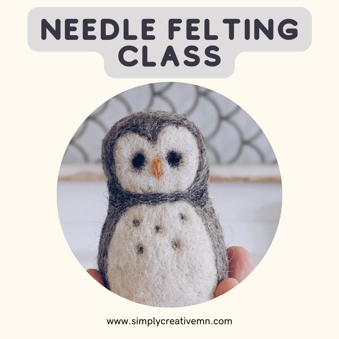 Needle Felting Class | Sun. May 18th 3pm-5pm