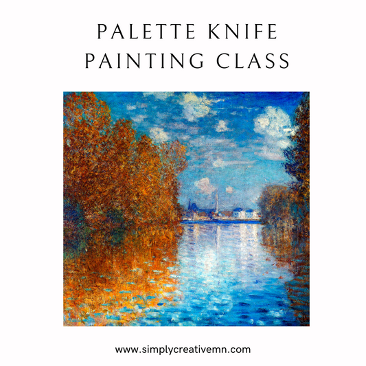 Palette Knife Painting Class | Tues. Sept. 3rd 6pm-9pm