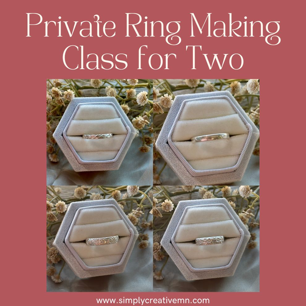 Private Ring Making Class for Two – Simply Creative