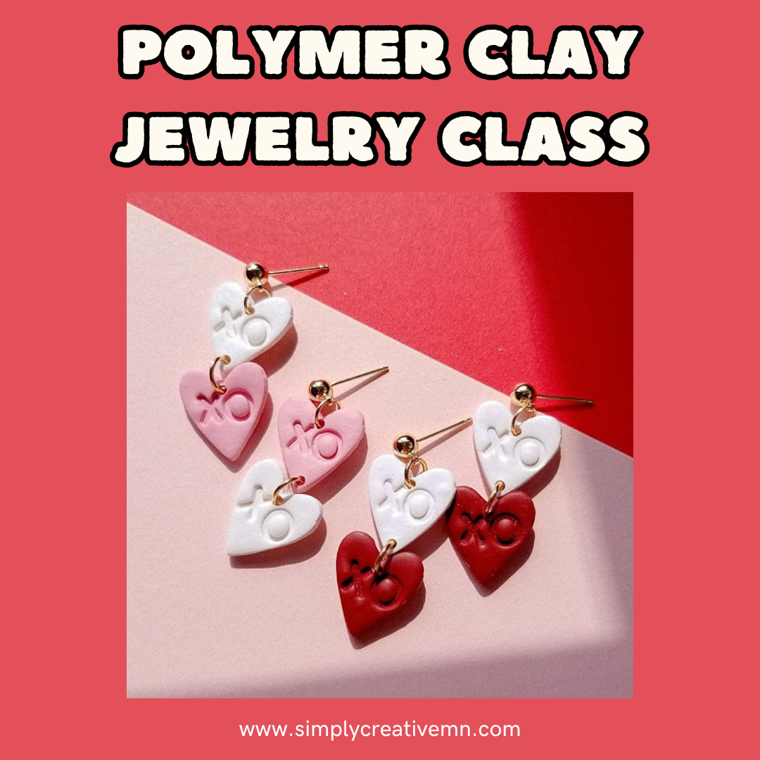 Polymer Clay Jewelry Class | January & February 2026 Classes