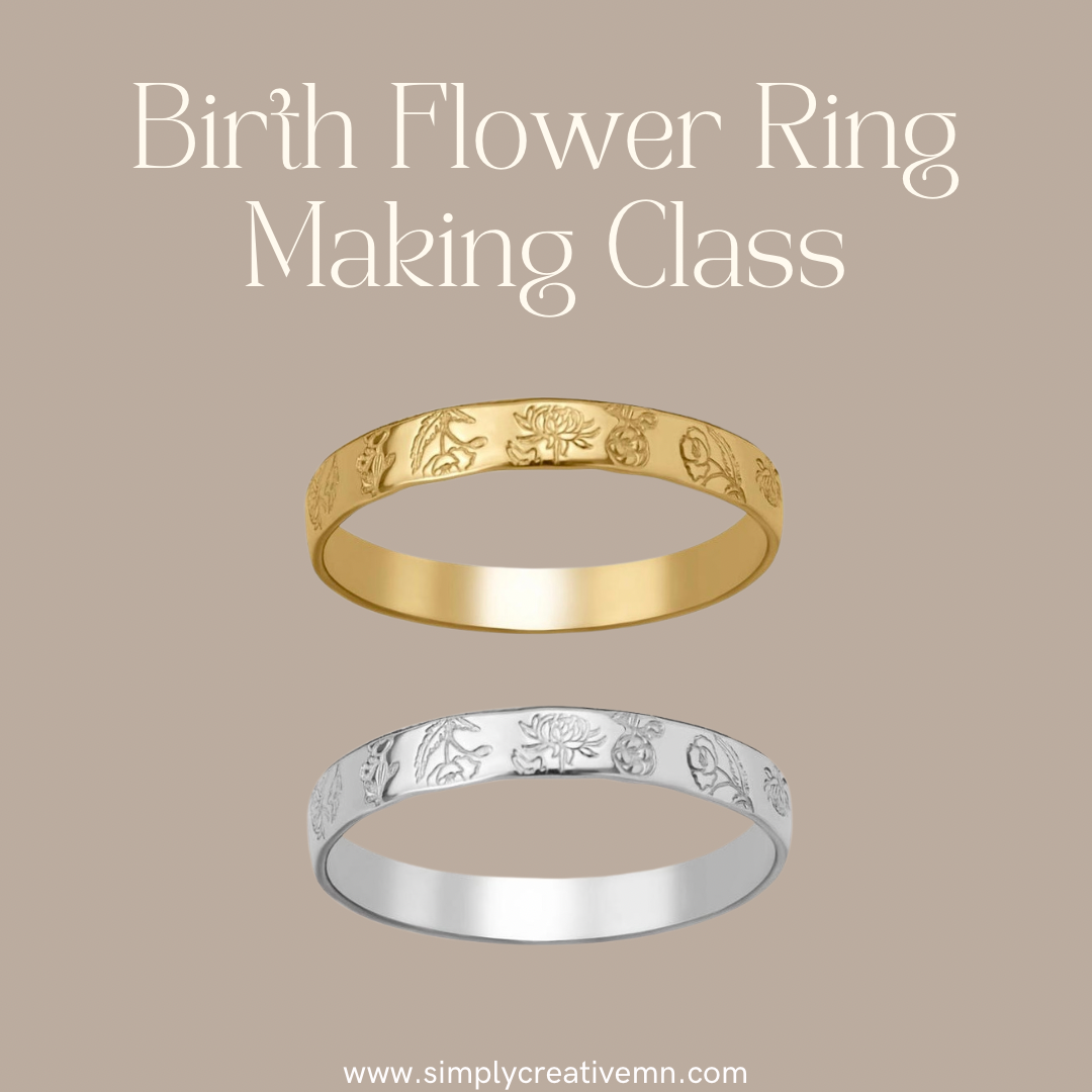 Birth Flower Ring Making Class