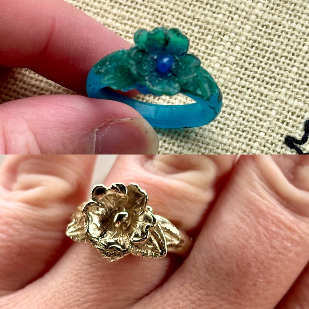 Floral Ring Wax Carving Class