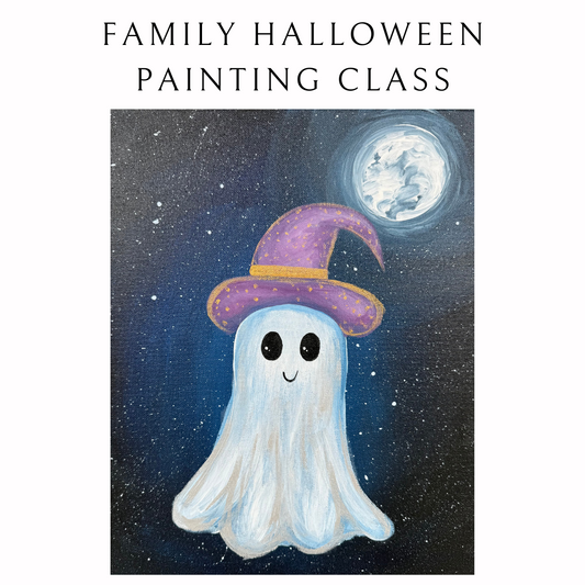 Family Halloween Painting Class | Sun. Oct. 12th 2pm-4pm