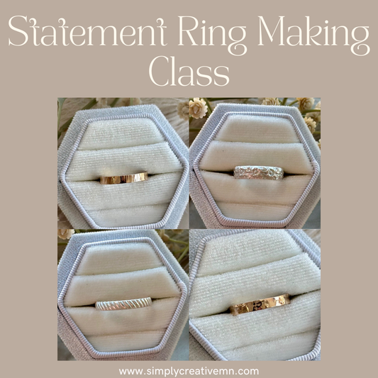 Statement Ring Making Class