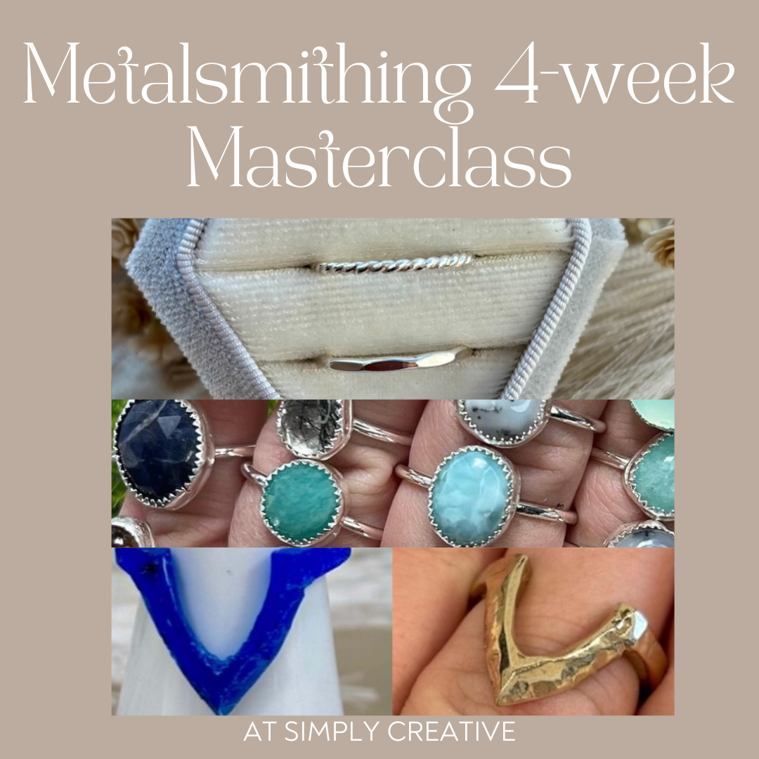 Metalsmithing 4-week Masterclass | Every Monday Night in October 2026
