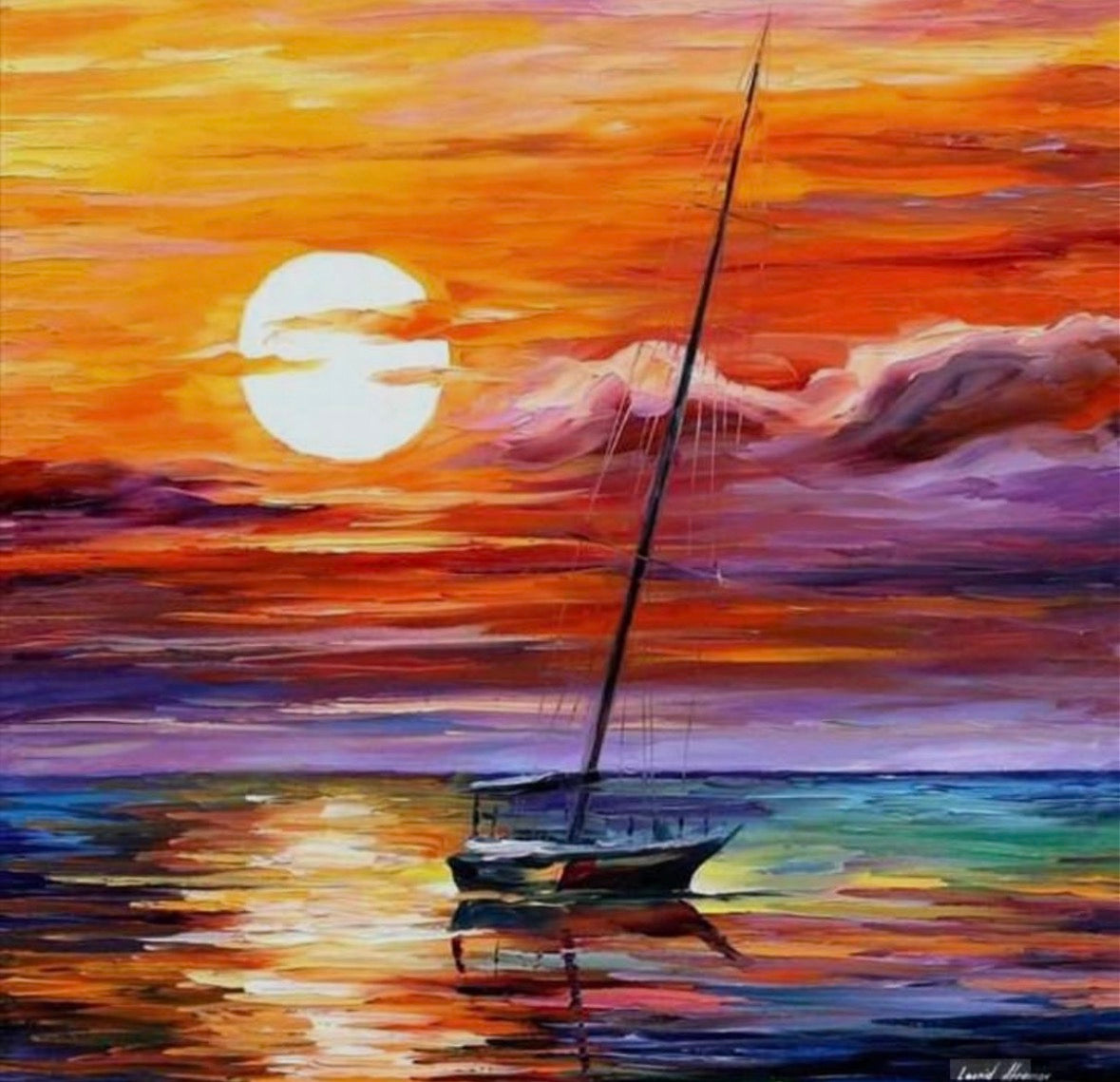 Leonid Afremov's Sunset Painting Class | Sat. July 25th 10am-1pm
