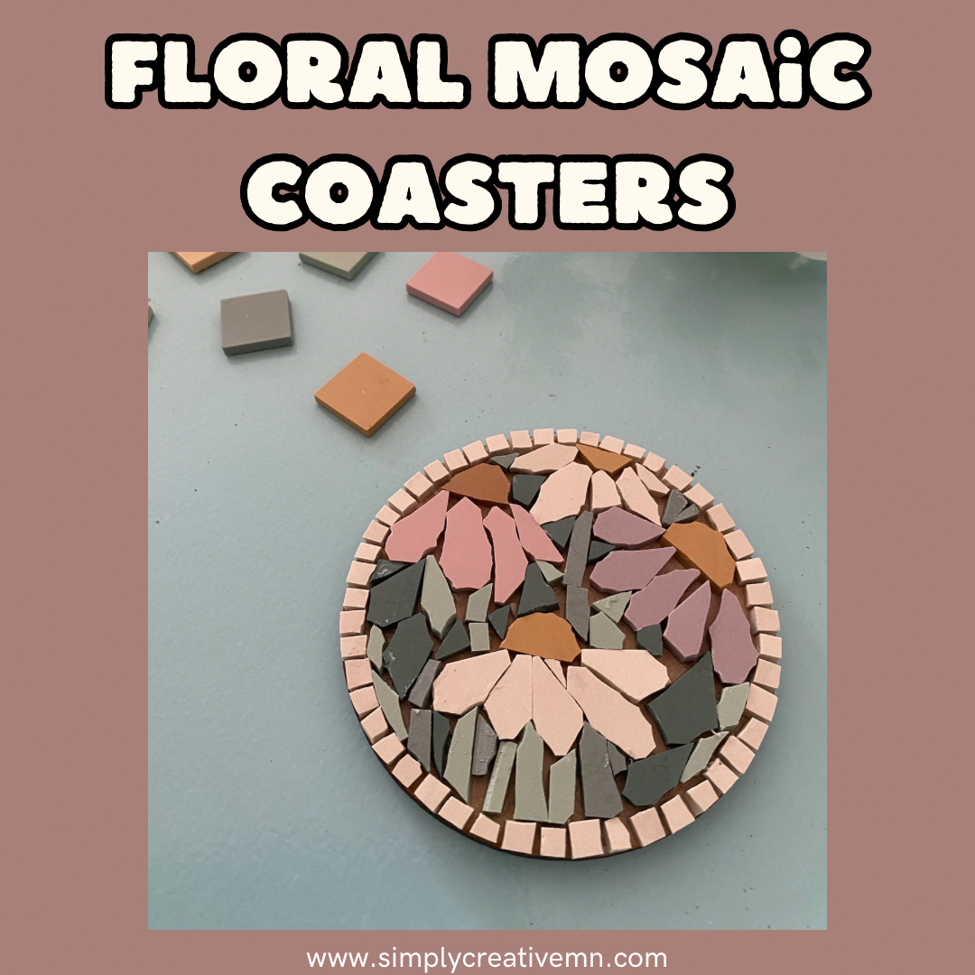 Floral Mosaic Coaster Class