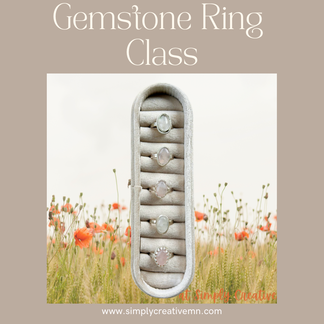 Gemstone Ring Making Class