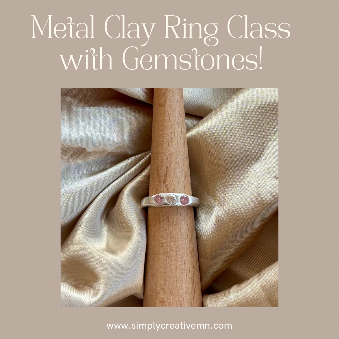 Metal Clay Ring Class