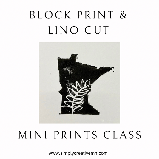 Block Printing Minnesota Theme | Art-A-Whirl | Sat. May 18th 11am-4pm | Self Guided