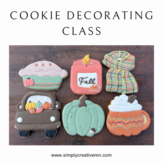Cookie Decorating Class | Sun. Oct. 19th 11am-1:30pm