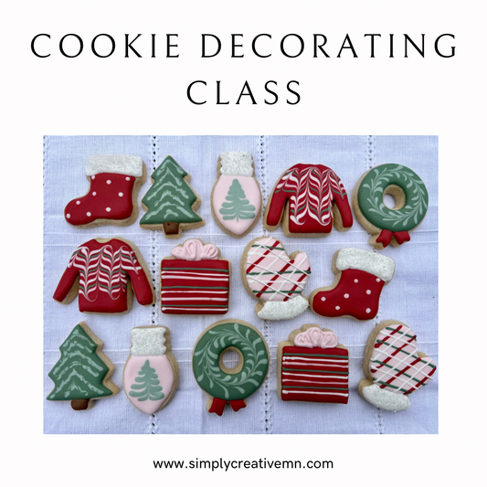 Holiday Mini Cookie Decorating Class | Sun. Dec 15th 11am-1:30pm