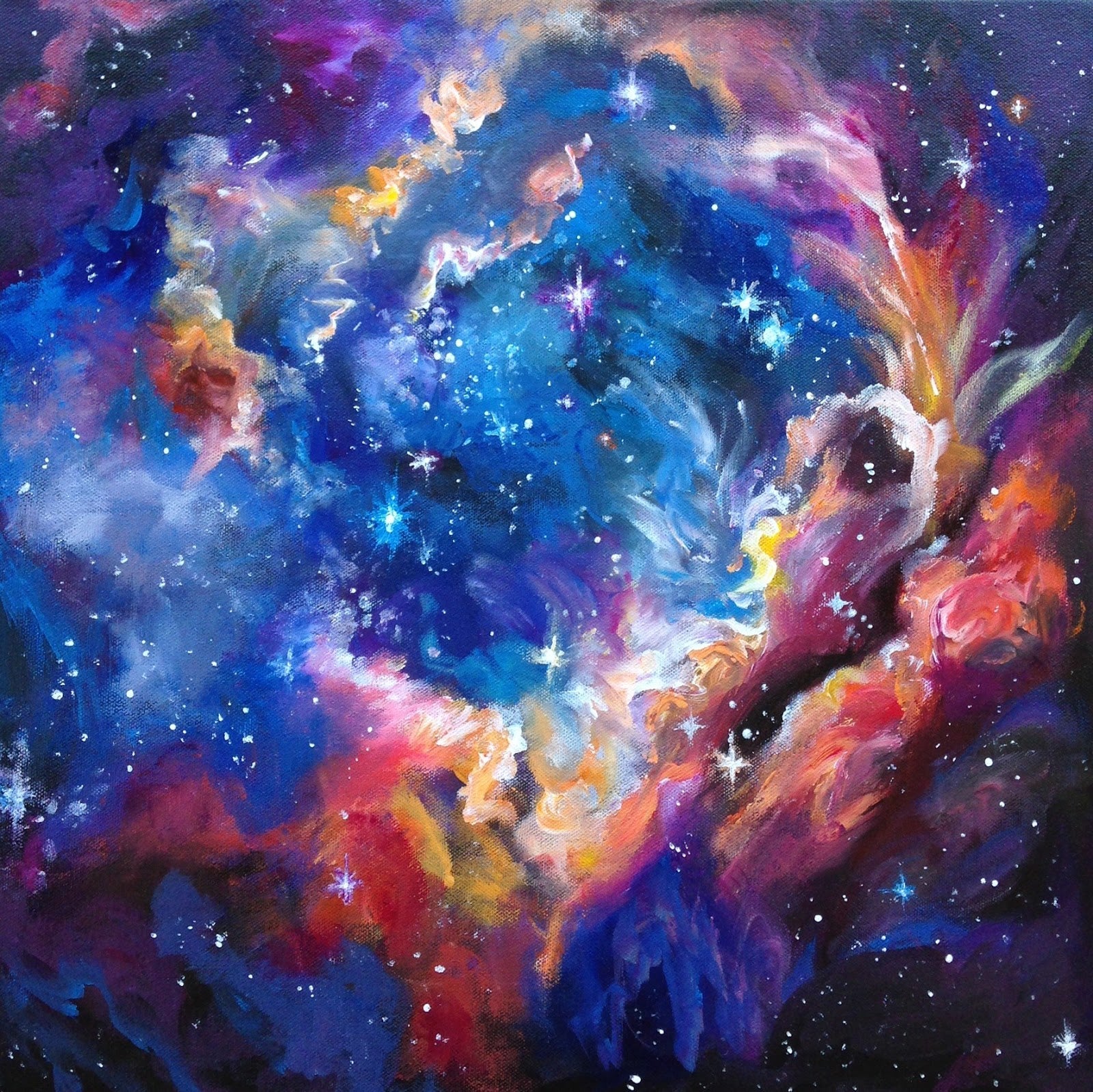 Galaxy Finger Painting Class | Tues. May 19th 6pm-9pm