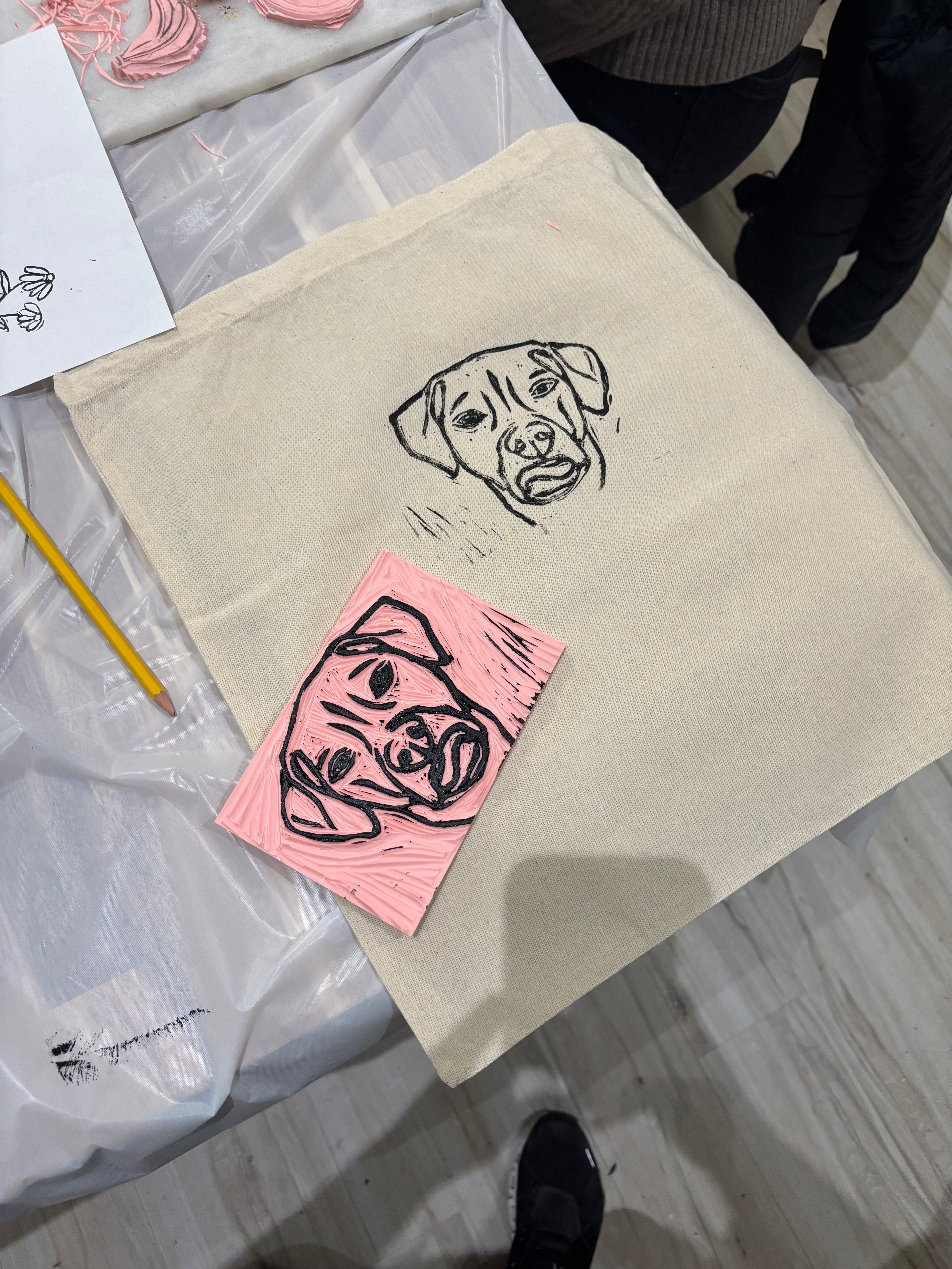Block Printing Class