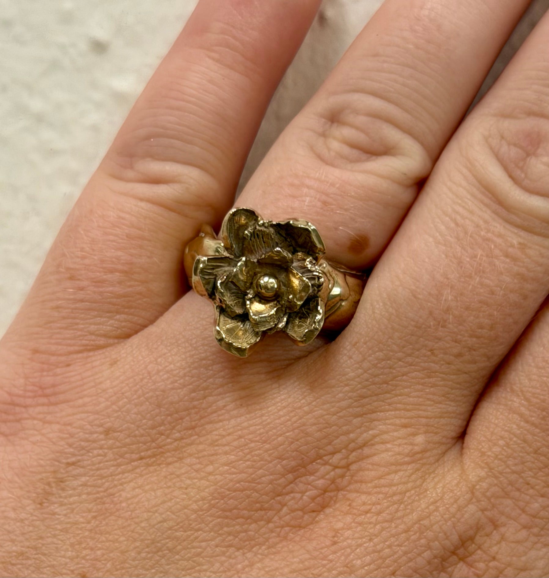 Floral Ring Wax Carving Class