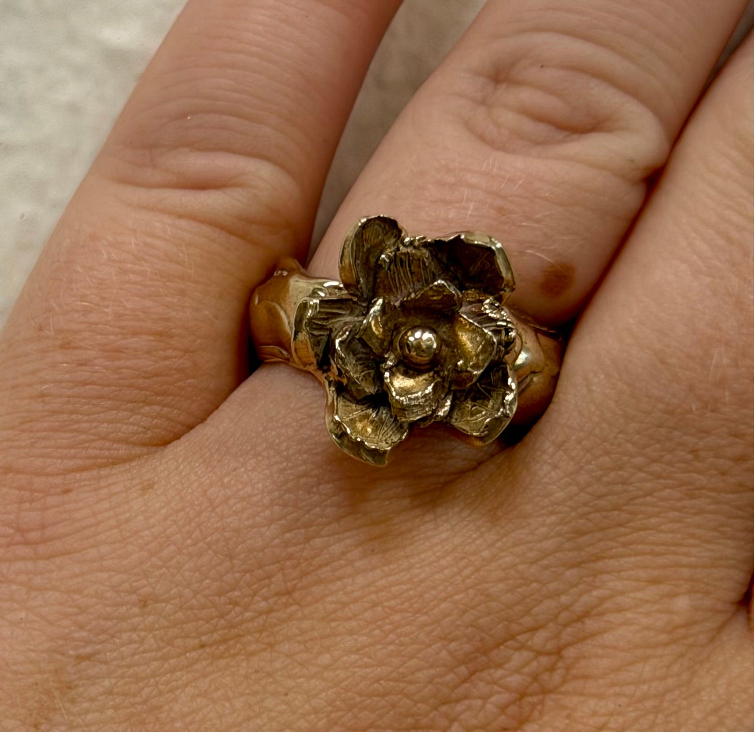 Floral Ring Wax Carving Class