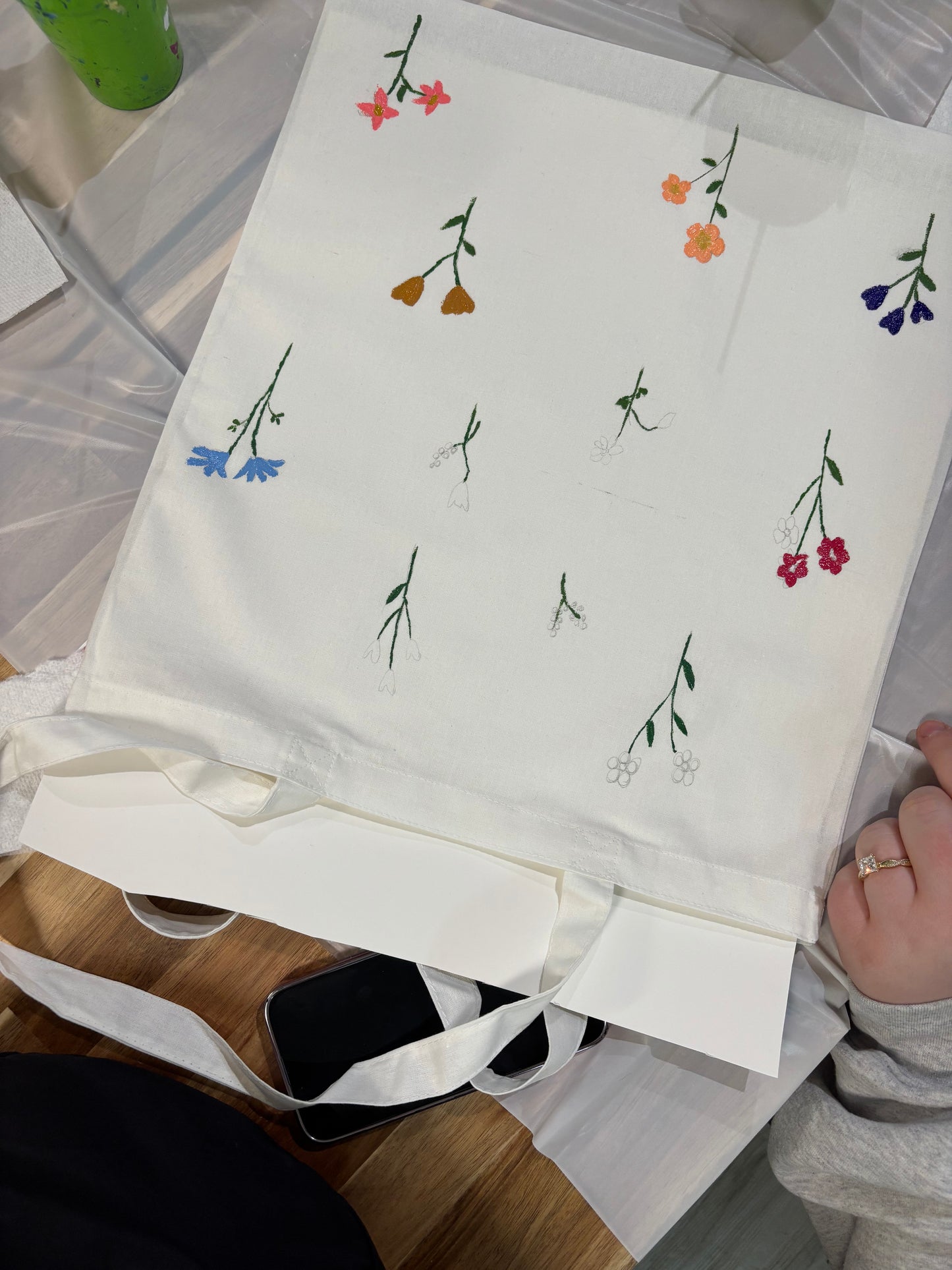 Tote Bag Painting Craft Night at Graze Food Hall | Tues. May 26th 6pm-8pm Minneapolis, MN