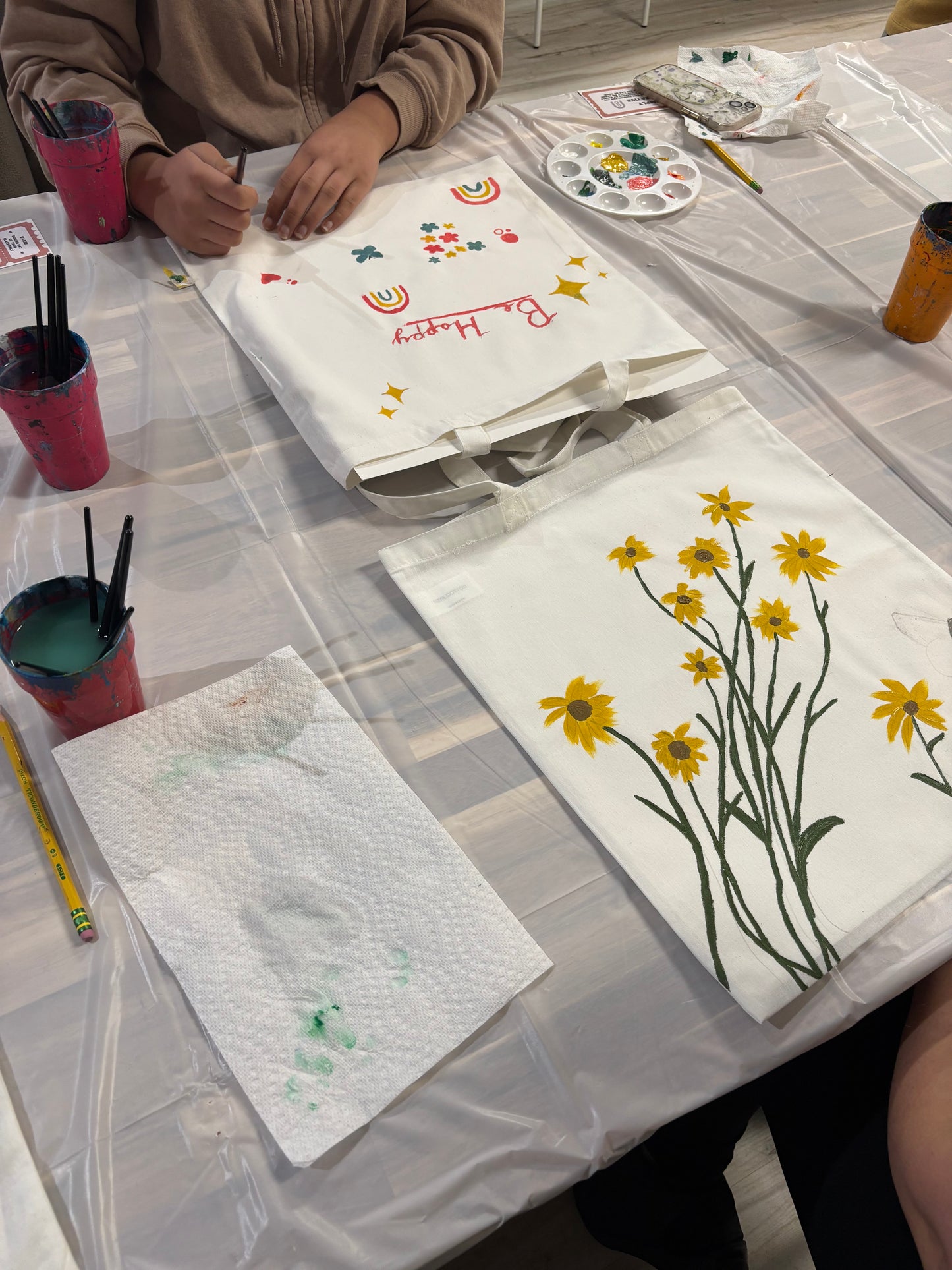 Tote Bag Painting Craft Night at Graze Food Hall | Tues. May 26th 6pm-8pm Minneapolis, MN
