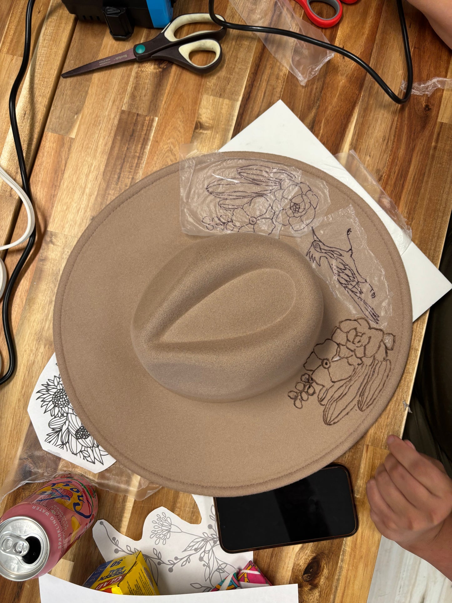 Hat Burning Class | Fri. Oct. 10th 6pm-8pm