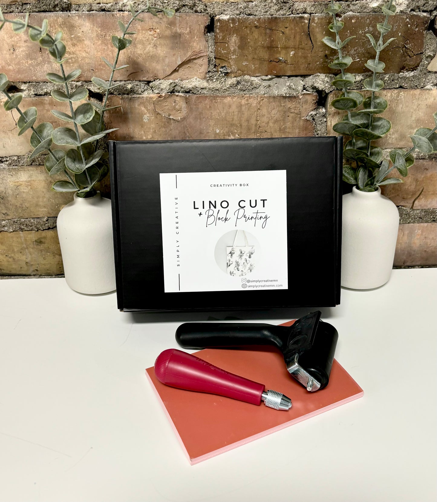Lino Cut & Block Printing Premium Creativity Box