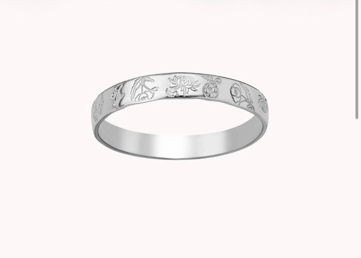 Birth Flower Ring Making Class