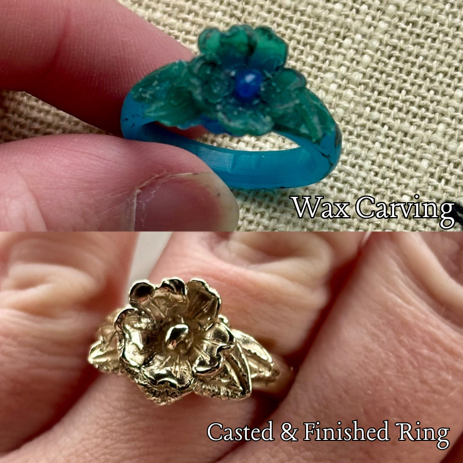 Private Wax Carving Jewelry Class for Two