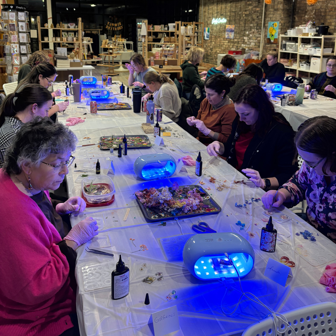 Resin Jewelry Class | Winter 2026 Classes
