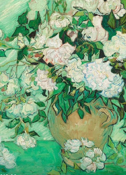 Van Gogh's “Roses” 1890-  A Palette Knife Painting Class | Tues. Jan. 27th 6pm-9pm
